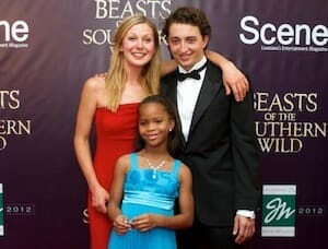 Congratulations to Lucy Alibar and Benh Zeitlin on their BAFTA Award nomination for Best Adapted Screenplay Thank you for Beasting it from script to screen!