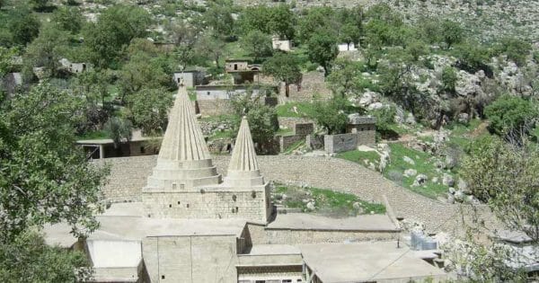 Shrine (that also contains the tomb) of Sheikh Adi.