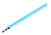 Lightsaber blue / en:Wikipedia