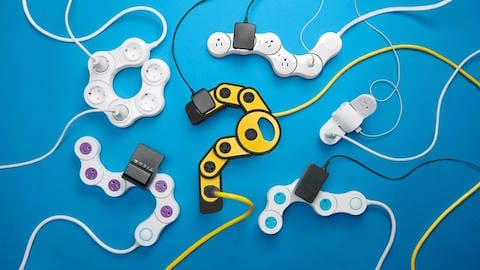 Pivot Power: Flexible surge protector