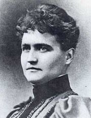 ポトマック河畔に桜の木を植えることを提案したエリザ・シドモア / Wikipedia