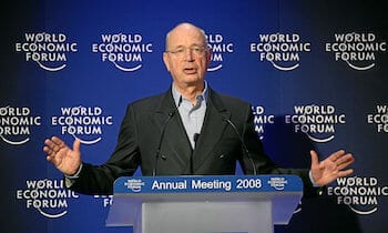 Klaus Schwab at the WEF in 2008 / WEF