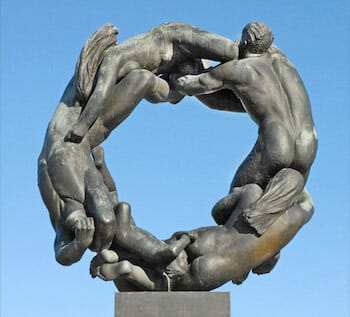 La roue de la vie de Gustav Vigeland / Jean-Pierre Dalbéra