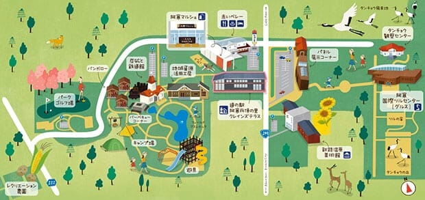 周辺マップ | 道の駅 阿寒丹頂の里-クレインズテラス- - wixsite.com