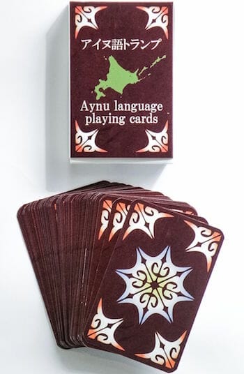 Ainu language playing cards