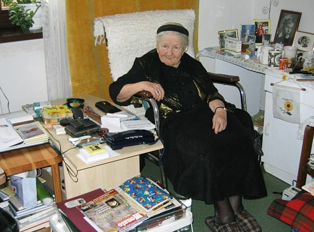 Irena Sendler, Warsaw, February 13, 2005
