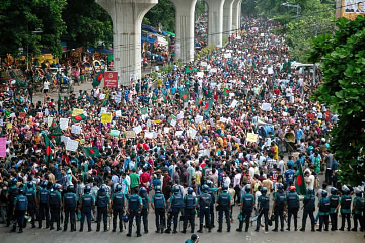 Bangladesh quota reform movement 2024