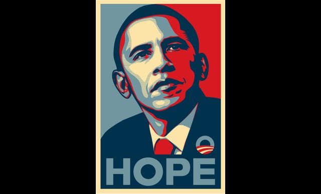 Barack Obama Hope poster