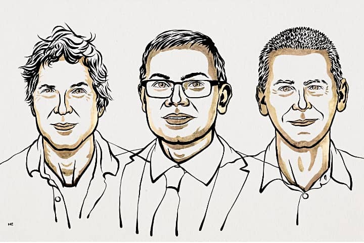 David Baker Demis Hassabis and John Jumper（The Nobel Prize in Chemistry 2024 ）/ The Nobel Prize