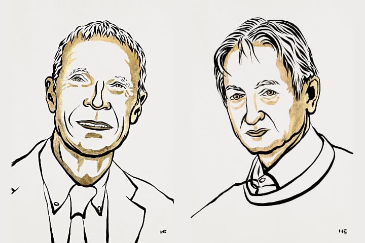 John Hopfield and Geoffrey Hinton