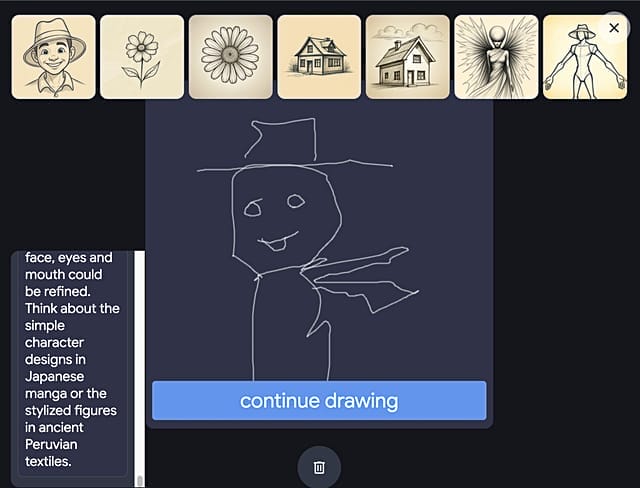 Doodle Guide is an experimental tool