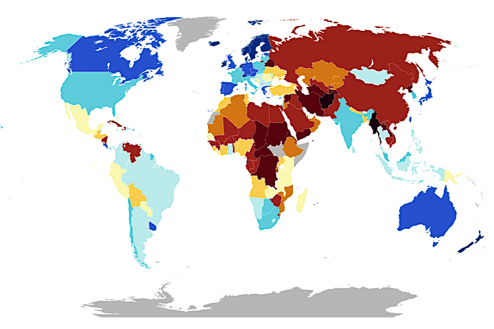 EIU Democracy Index 2024