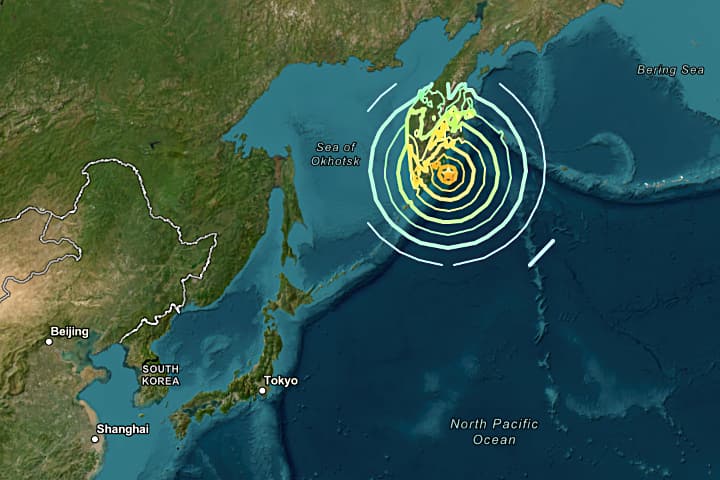 2025 Kamchatka Peninsula, Russia Earthquake