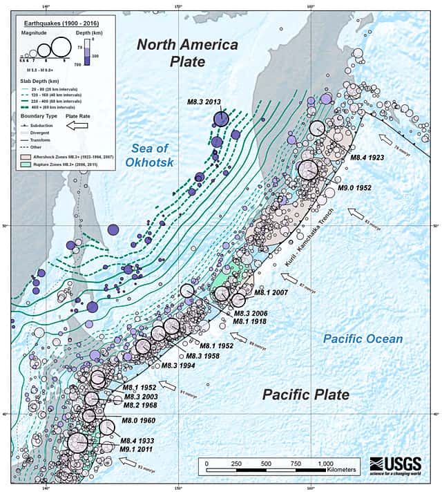 Map of Tectonic Summary Region