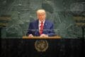 President Donald Trump of the United States addresses the general debate of the General Assembly’s 80th session